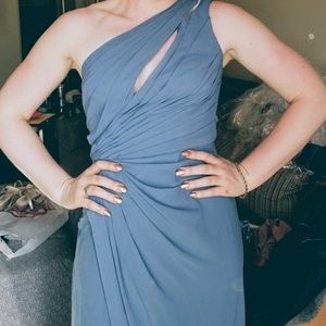 Bill Levkoff One Shoulder dress